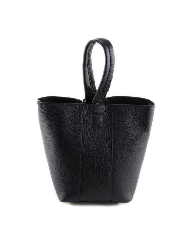 Geanta Piele Naturala Taza negru