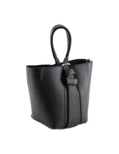 Geanta Piele Naturala Taza negru