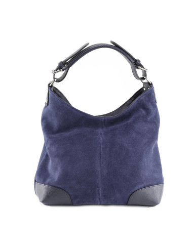 Geanta Piele Naturala Rockheaven II bleumarin