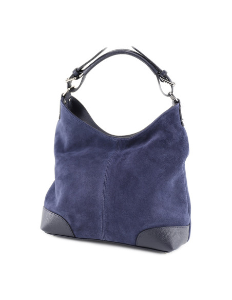 Geanta Piele Naturala Rockheaven II bleumarin