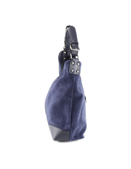 Geanta Piele Naturala Rockheaven II bleumarin
