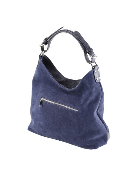 Geanta Piele Naturala Rockheaven II bleumarin
