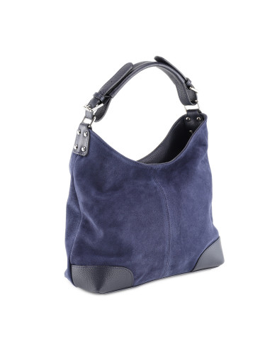 Geanta Piele Naturala Rockheaven II bleumarin