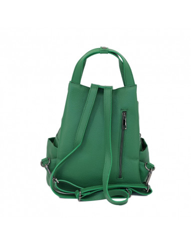 Rucsac Piele Naturala Lempino verde
