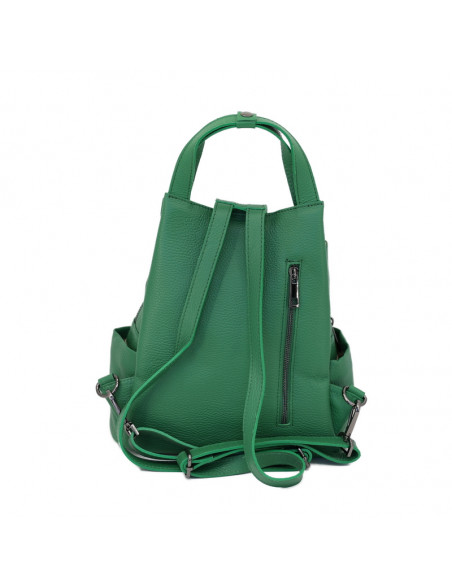 Rucsac Piele Naturala Lempino verde