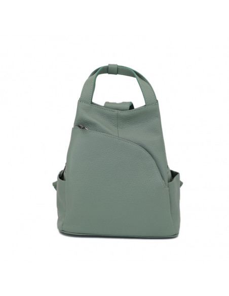 Rucsac Piele Naturala Lempino verde marin