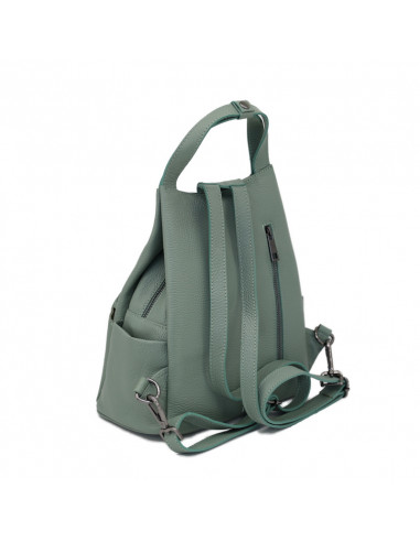 Rucsac Piele Naturala Lempino verde marin