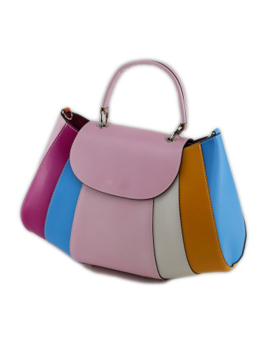 Geanta Piele Naturala Hanovra multi colors