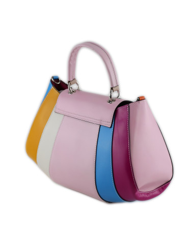 Geanta Piele Naturala Hanovra multi colors