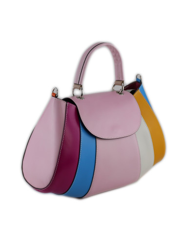 Geanta Piele Naturala Hanovra multi colors