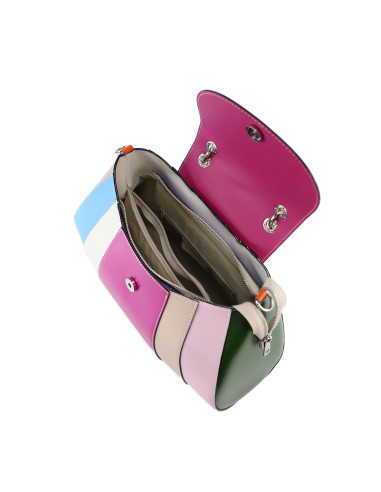 Geanta Piele Naturala Hanovra multi colors
