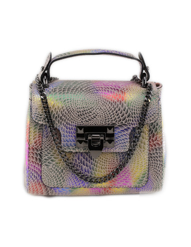 Geanta Piele Naturala Vevey multicolors