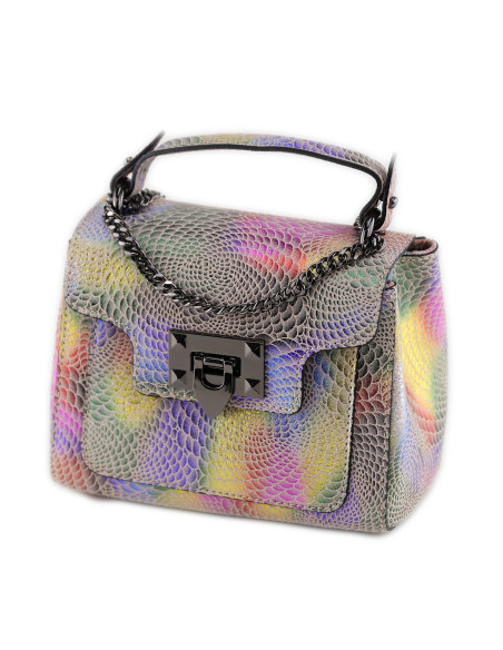 Geanta Piele Naturala Vevey multicolors