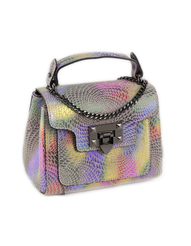 Geanta Piele Naturala Vevey multicolors