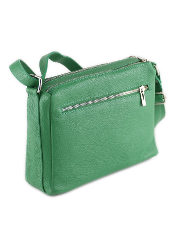 Borseta Piele Naturala Voyage green
