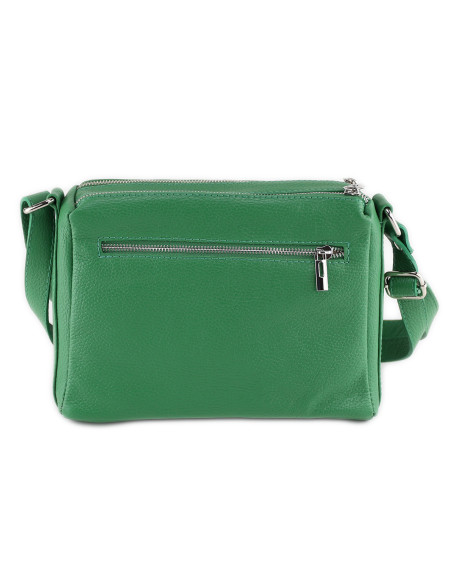Borseta Piele Naturala Voyage green