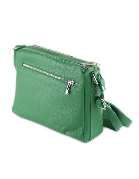 Borseta Piele Naturala Voyage green
