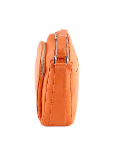 Borseta Piele Naturala Voyage orange
