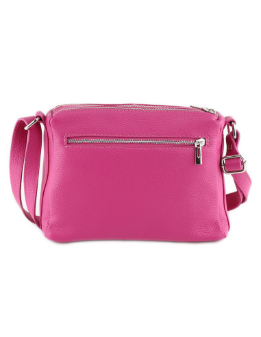 Borseta Piele Naturala Voyage fucsia