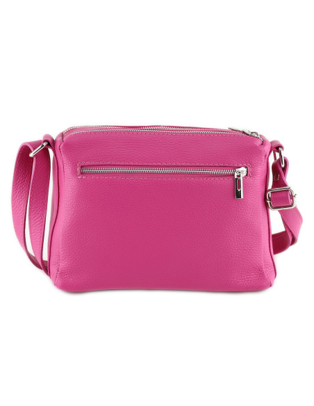 Borseta Piele Naturala Voyage fucsia