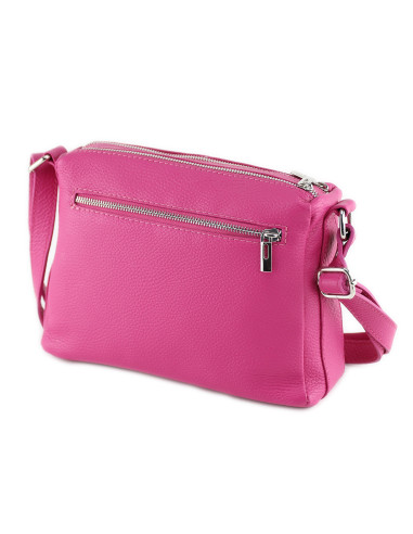 Borseta Piele Naturala Voyage fucsia