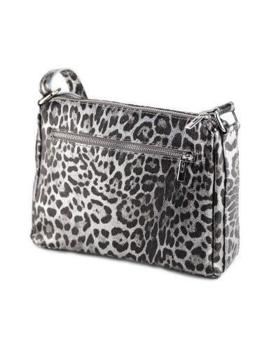Borseta Piele Naturala Voyage animal print