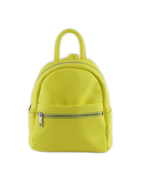 Rucsac Piele Naturala Qiruka 2 galben