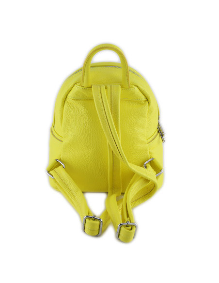 Rucsac Piele Naturala Qiruka 2 galben