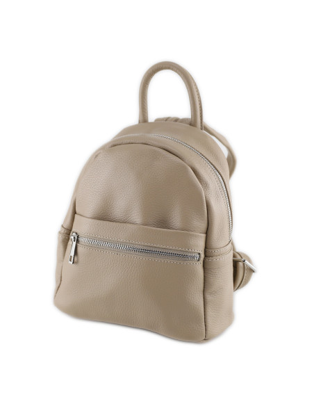 Rucsac Piele Naturala Qiruka 2 crem