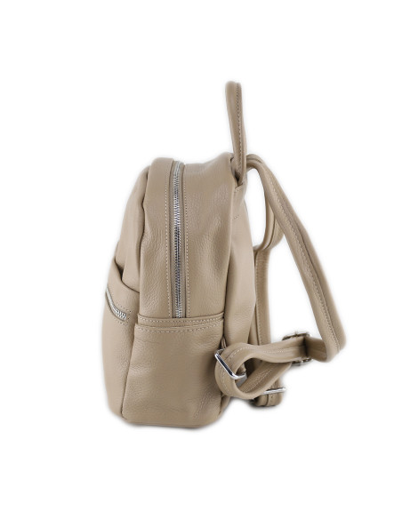 Rucsac Piele Naturala Qiruka 2 crem