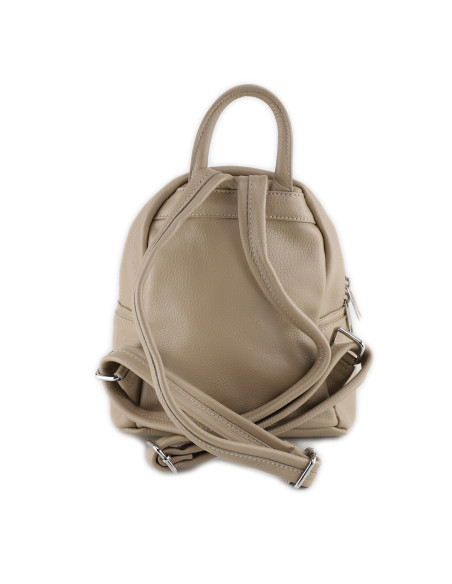 Rucsac Piele Naturala Qiruka 2 crem