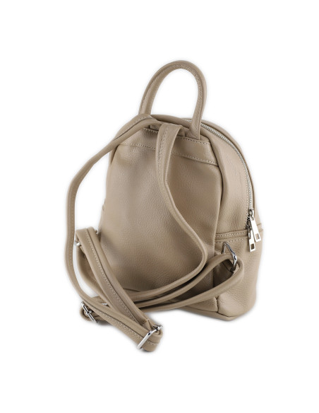 Rucsac Piele Naturala Qiruka 2 crem