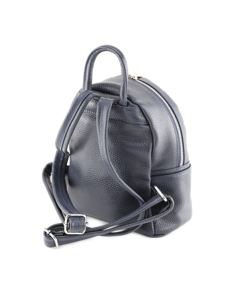 Rucsac Piele Naturala Qiruka 2 bleumarin