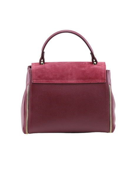Geanta Piele Naturala Nempitz RAW bordo