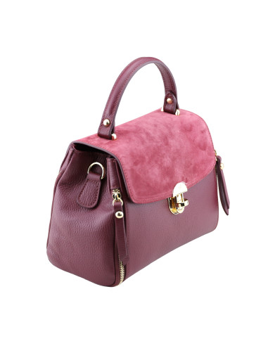 Geanta Piele Naturala Nempitz RAW bordo