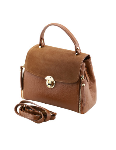 Geanta Piele Naturala Nempitz RAW camel