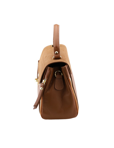 Geanta Piele Naturala Nempitz RAW camel