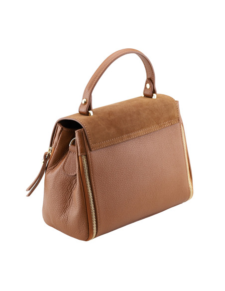 Geanta Piele Naturala Nempitz RAW camel