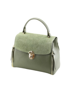 Geanta Piele Naturala Nempitz RAW verde olive