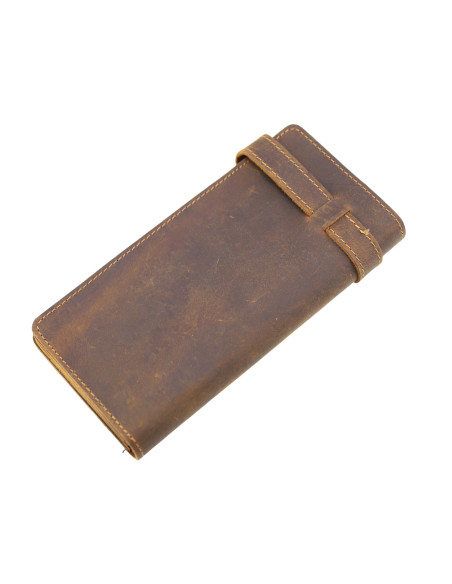 Portofel Piele Naturala C03 camel maro