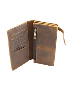 Portofel Piele Naturala C03 camel maro 2