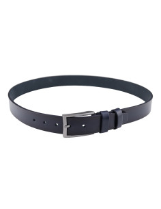Curea Barbati Piele Naturala 3,5 cm bleumarin 2