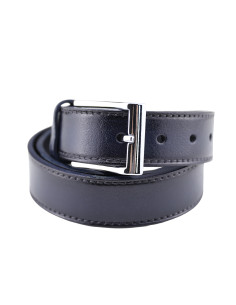 Curea din Piele Naturala 3,5 cm bleumarin