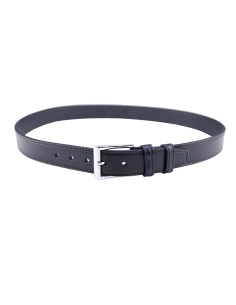 Curea din Piele Naturala 3,5 cm bleumarin 2