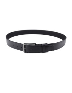 Curea din Piele Naturala 3,5 cm negru 2