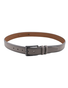 Curea din Piele Naturala 3,5 cm gri 2