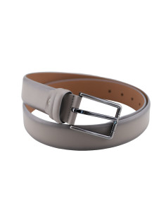 Curea din Piele Naturala 3,5 cm gri