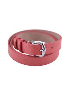Curea Dama din Piele Naturala 1,8 cm corai