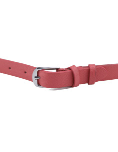 Curea Dama din Piele Naturala 1,8 cm corai 2