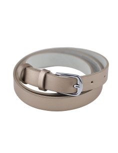 Curea Dama din Piele Naturala 1,8 cm bronz